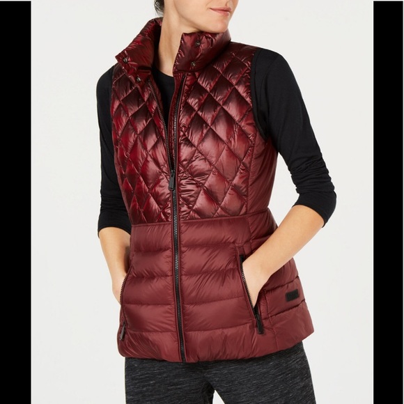 calvin klein red vest